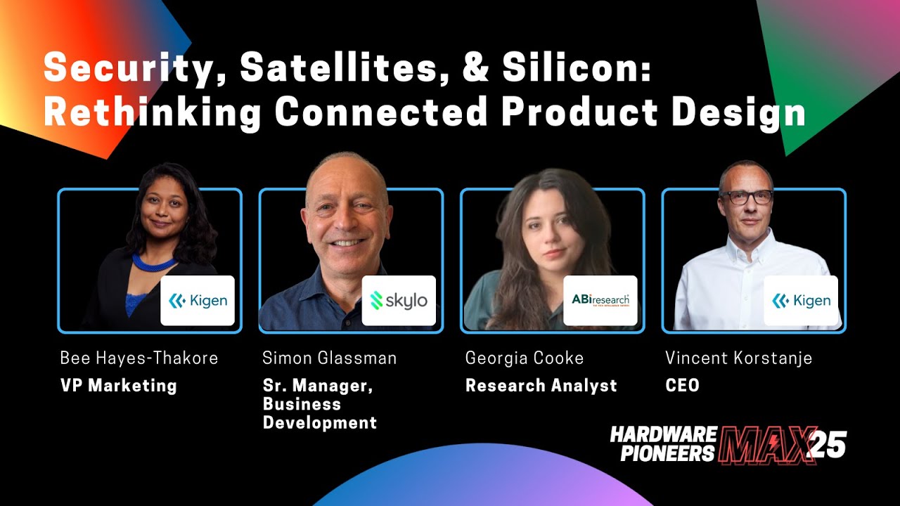Security, Satellites, & Silicon: Rethinking Connected Product Design - Kigen, Skylo, & ABI Research