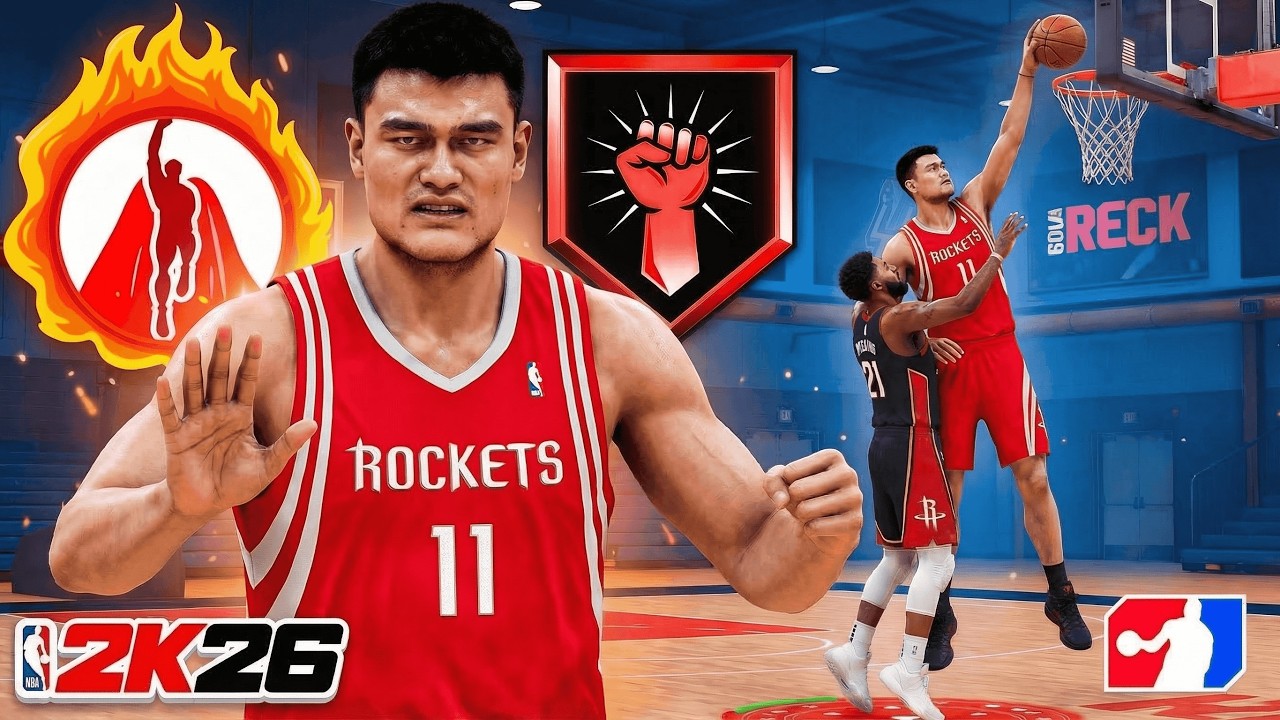 Carrying The SOLO REC with a 99 CLOSE SHOT 7'4 Yao Ming Build... *it's unstoppable* [NBA 2K26]