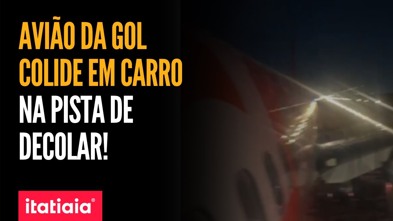SAIBA TUDO SOBRE BOEING QUE COLIDIU EM CARRO NA PISTA DE DECOLAGEM NO AEROPORTO DO GALEÃO!