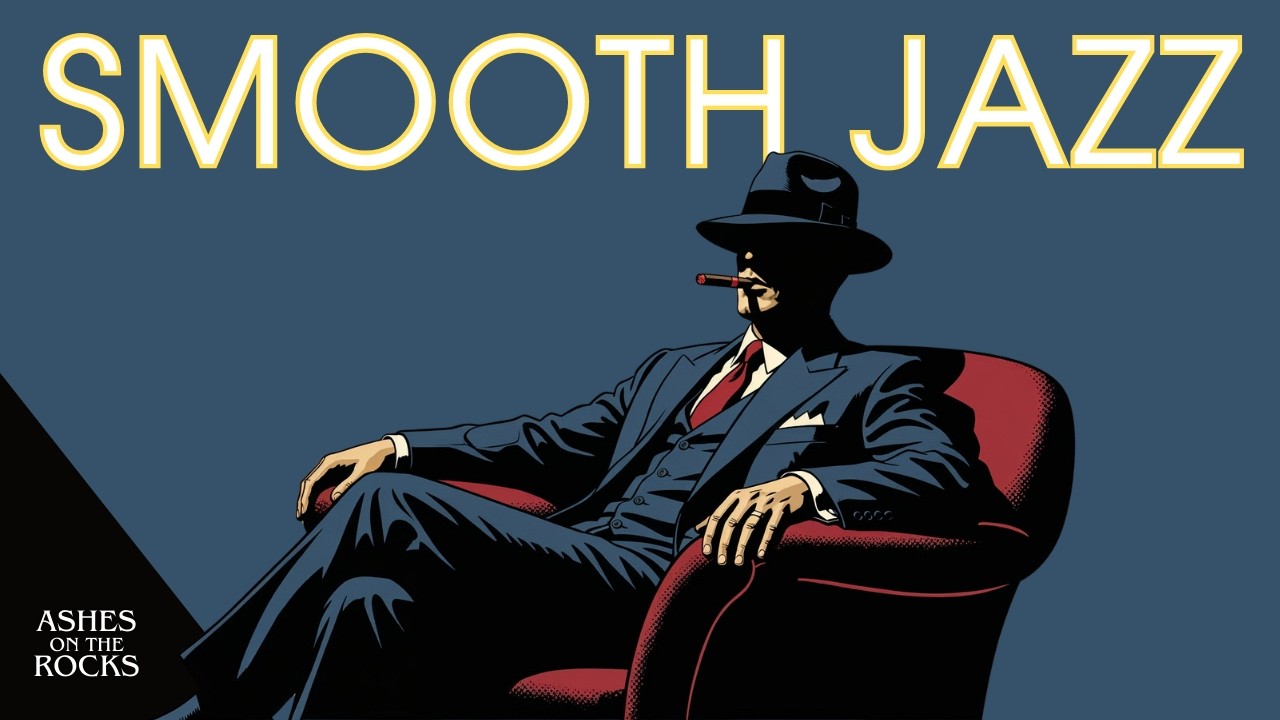 Tranquil Smooth Jazz for Autumn Cafe Vibe - 1 HOUR  Mellow Saxophone & Rhodes