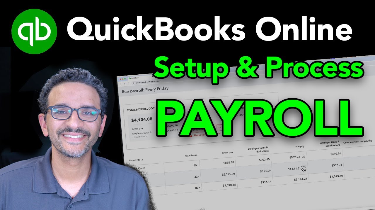 QuickBooks Online: How to Run Payroll & Process Payroll Taxes