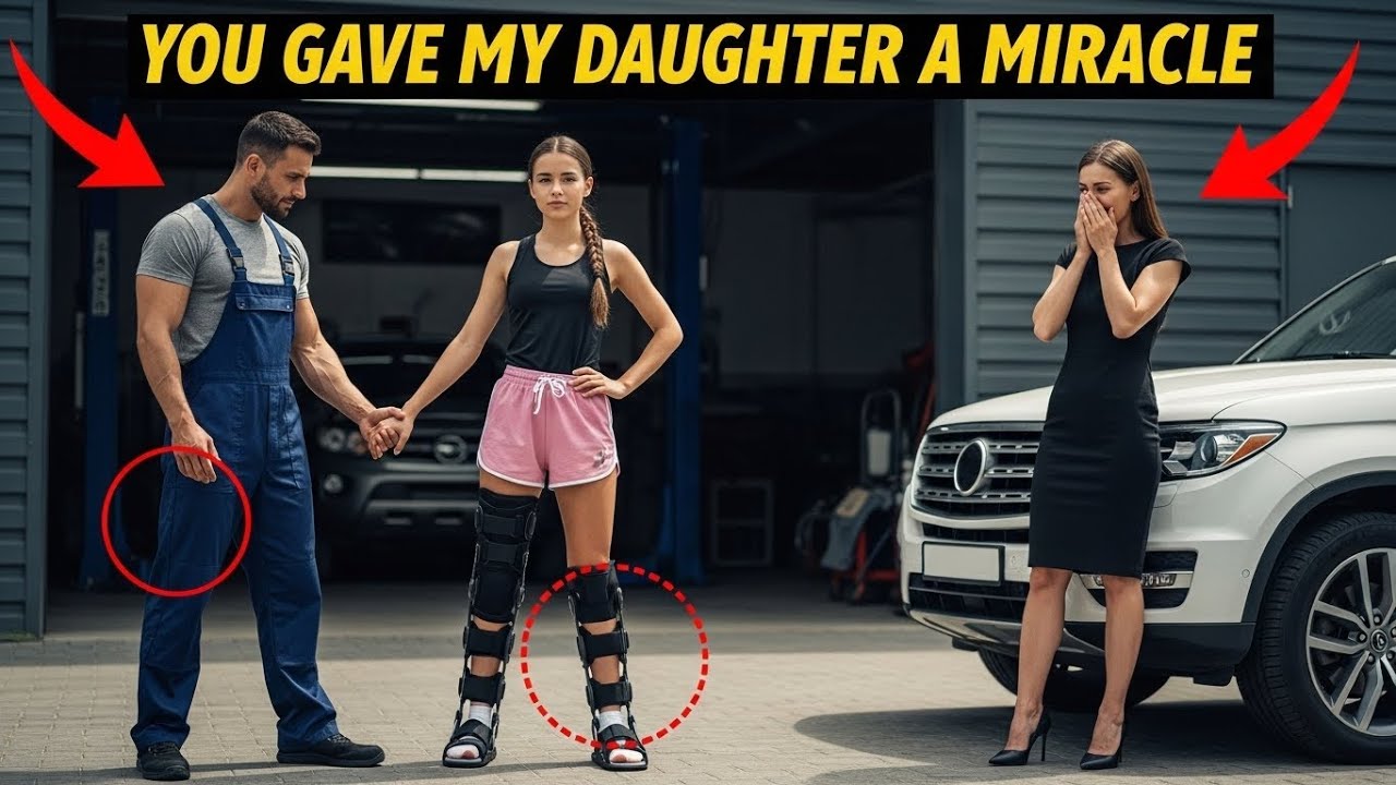 Single Dad Gives Billionaire’s Daughter a Miracle - Mother Breaks Down in Tears-
