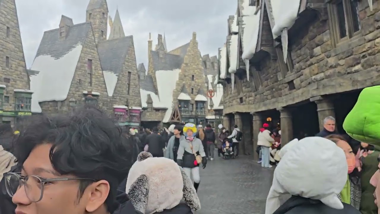 Посещение Хогвартса из «Гарри Поттера» в Universal Studios в Осаке, Япония #harrypotter #universa...