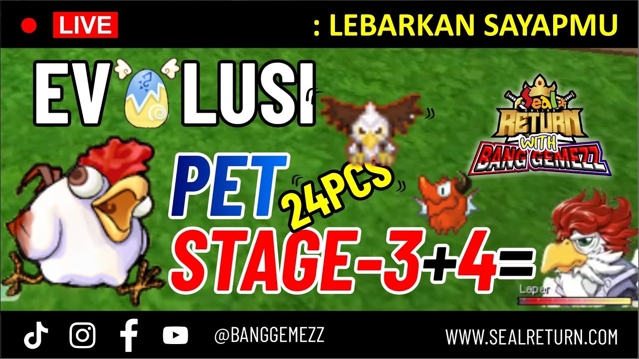 🔴LIVE STREAM - PART 1 DC, KELAHIRAN KOAC & QOAC !!! | SEAL RETURN ONLINE