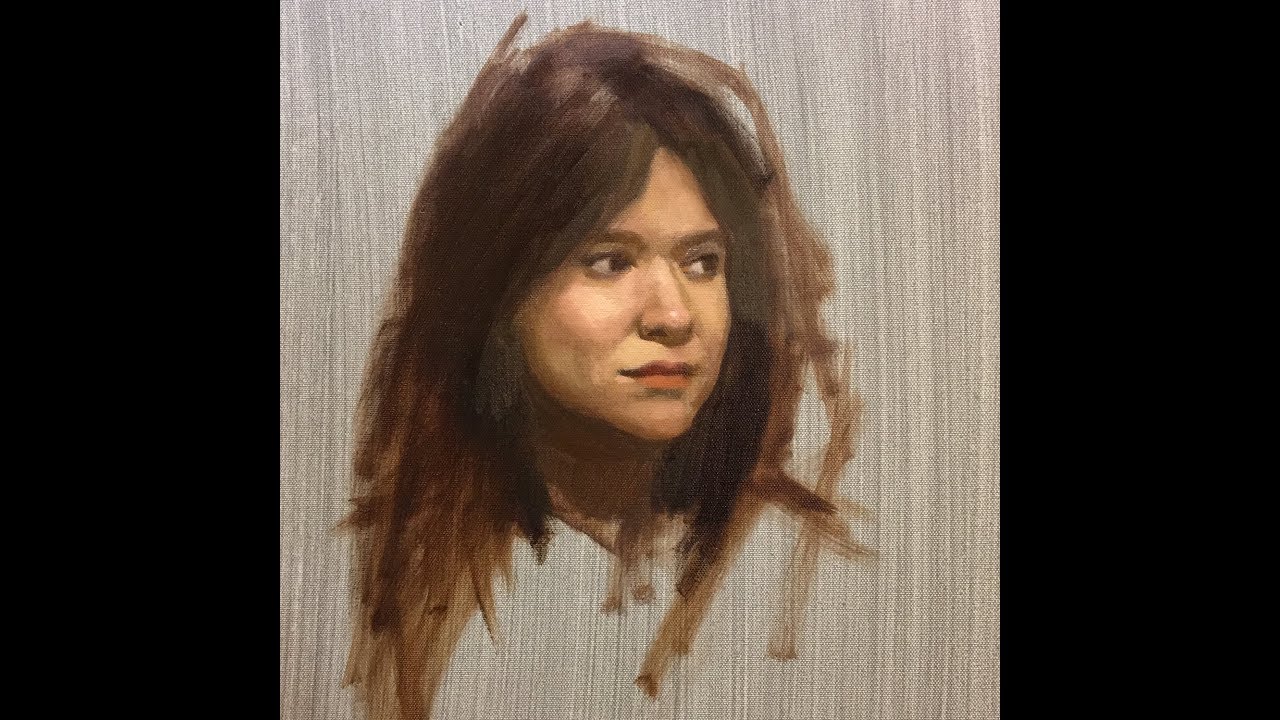 Realist Portrait Painting Process | Episode 1 Fundamentals