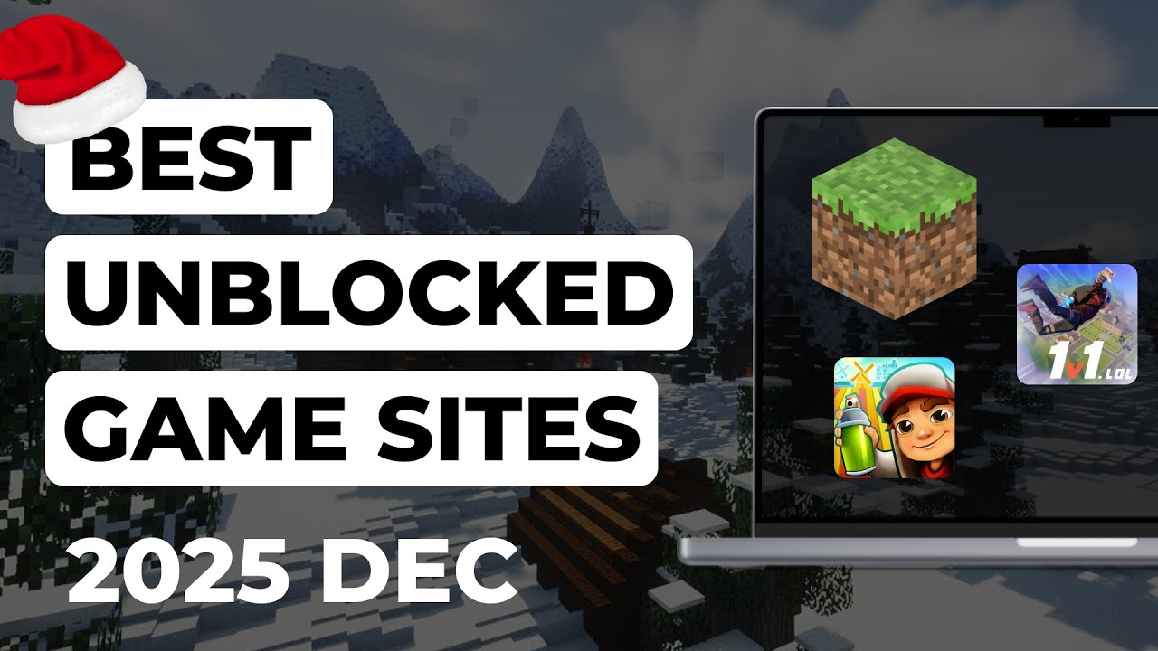 Best UNBLOCKED Game Websites for School (2025 Dec)