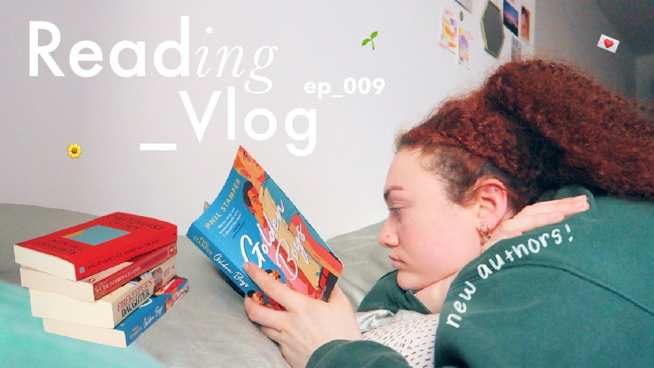 chill reading vlog 📚 new authors, popular books + my reviews!