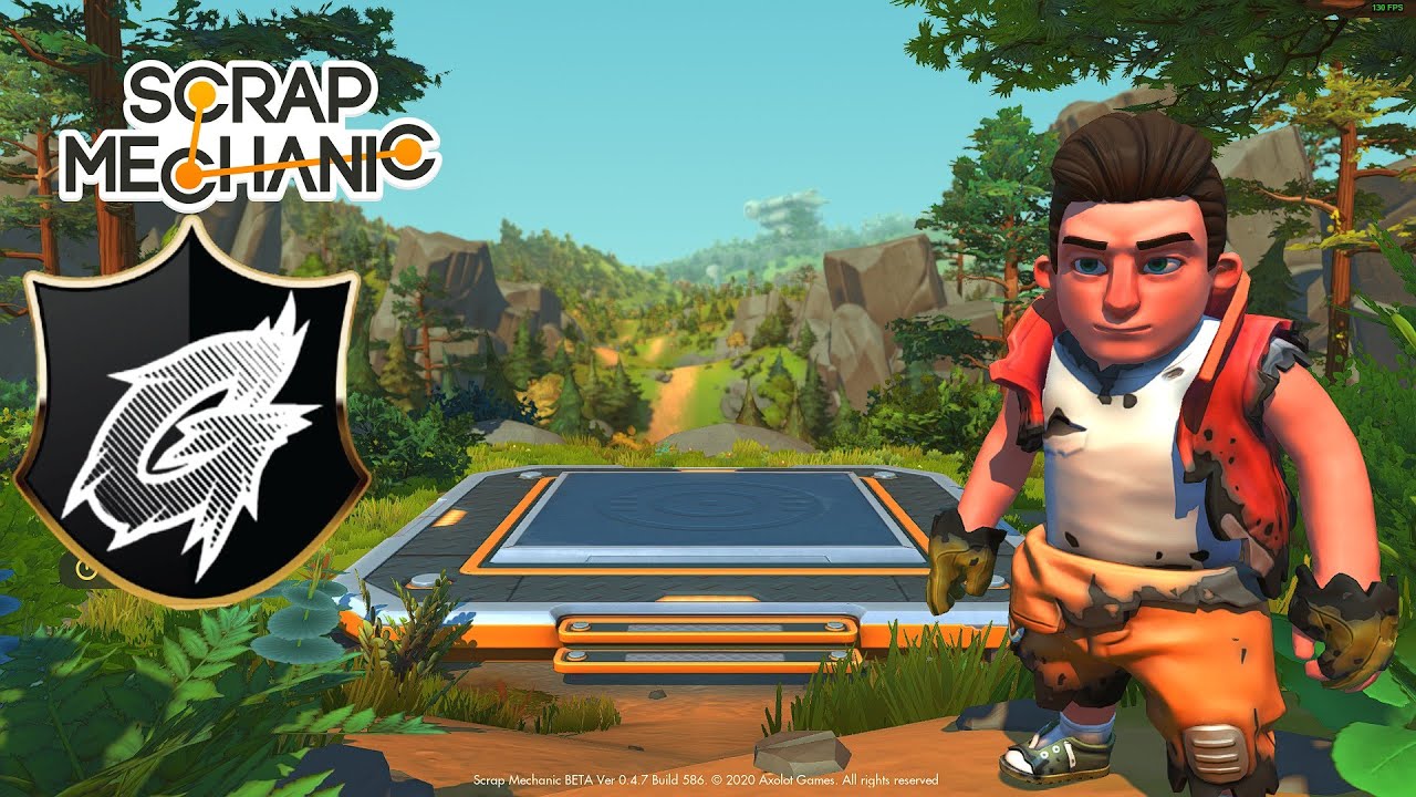 Scrap Mechanic, survival Part 1. ( Original video - first impressions)  - Re-Release.