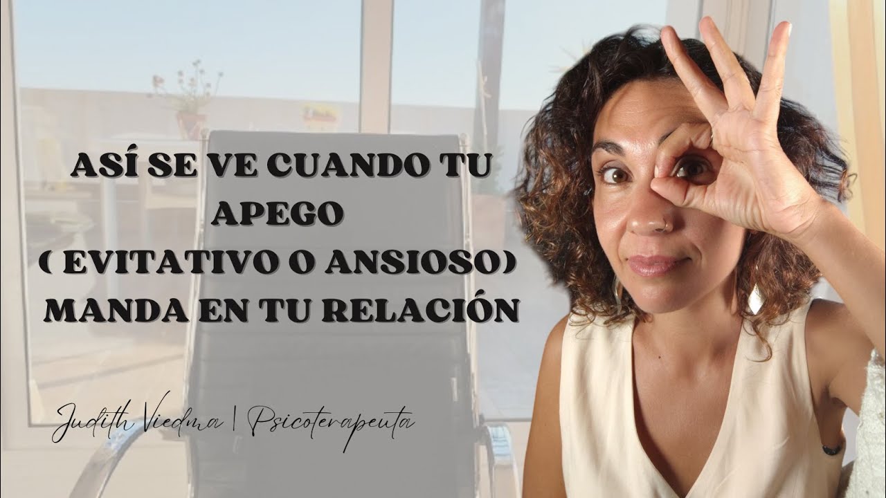 Así se ve cuando tu apego (evitativo o ansioso) manda en tu relación #apegoevitativo #apegoansioso