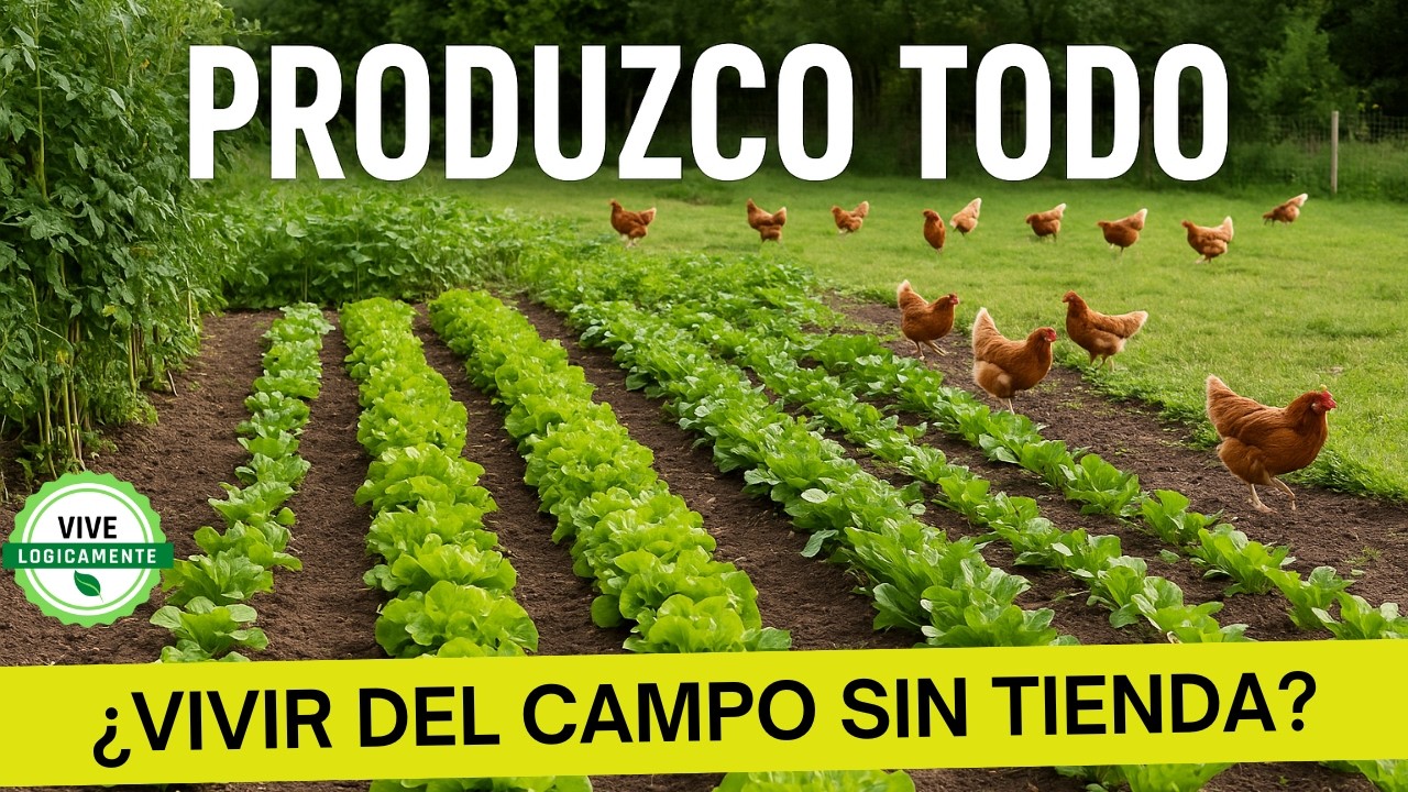 C&oacute;mo ser autosuficiente con una huerta Vive L&oacute;gicamente