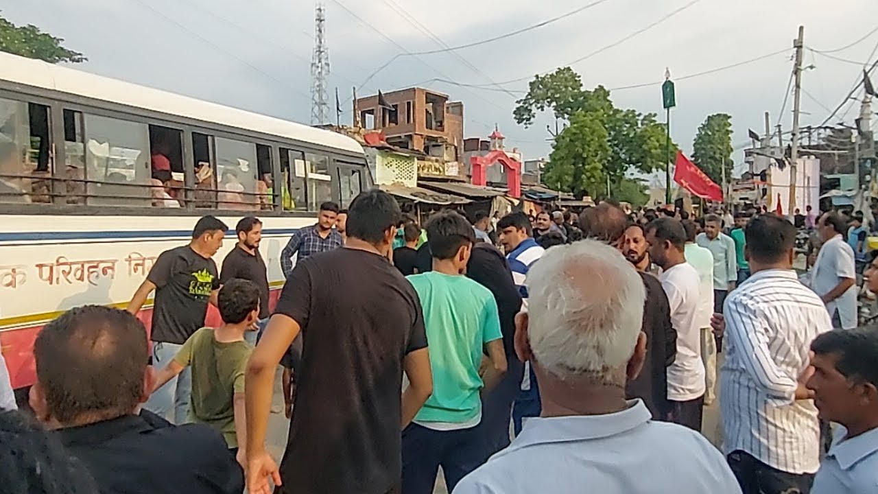 🔴 Live 7vi Moharram jaloos Hallaur Azadari