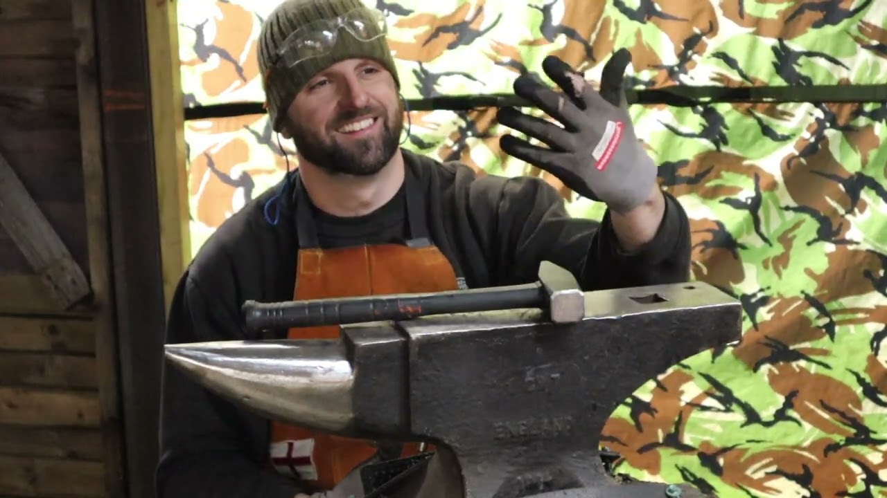 Blacksmithing - Lighting The Forge For The First Time !!