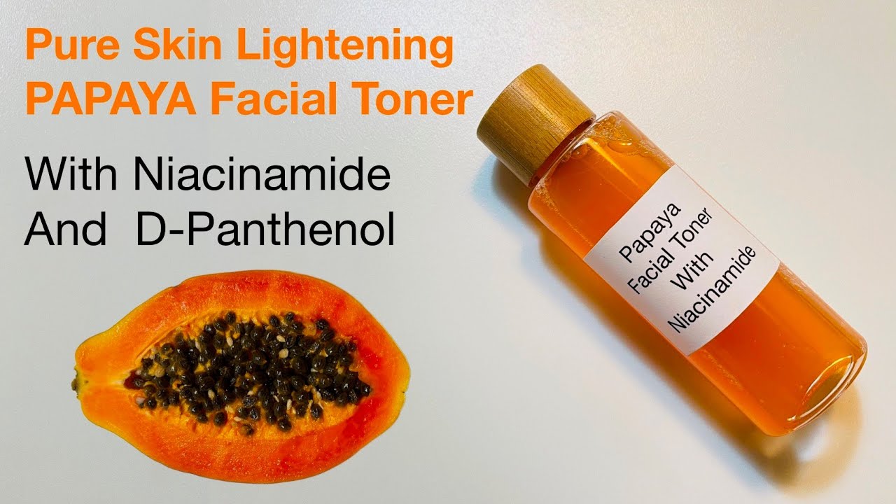How To Prepare Papaya Facial Toner To Lighten Face And Skin (Results Visible In One Week)