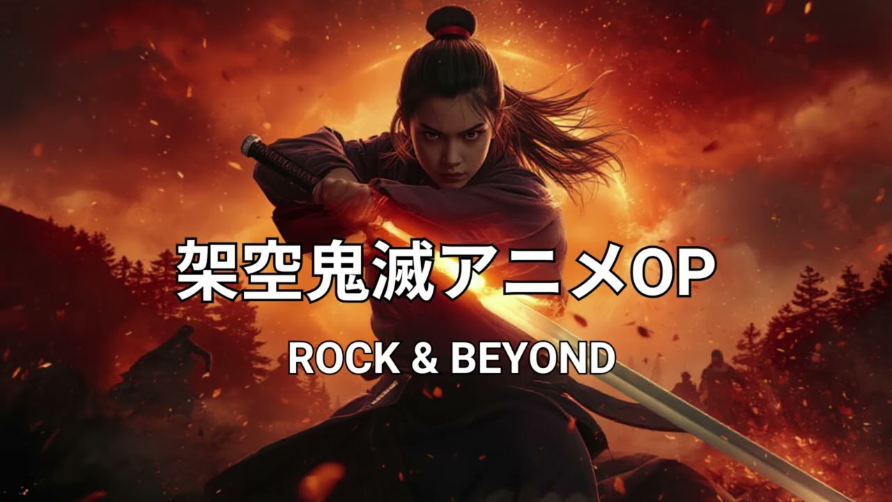 【神作画確定】架空鬼滅アニメOP主題歌作ってみた｜フルバージョン｜ROCK & BEYOND（Official Audio）
