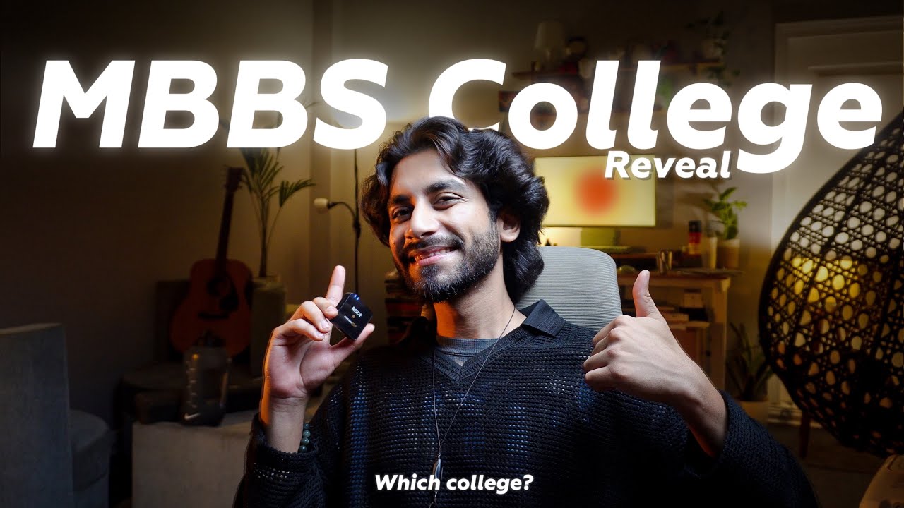 MBBS College Reveal: My Emotional NEET Journey Story❤️‍🩹