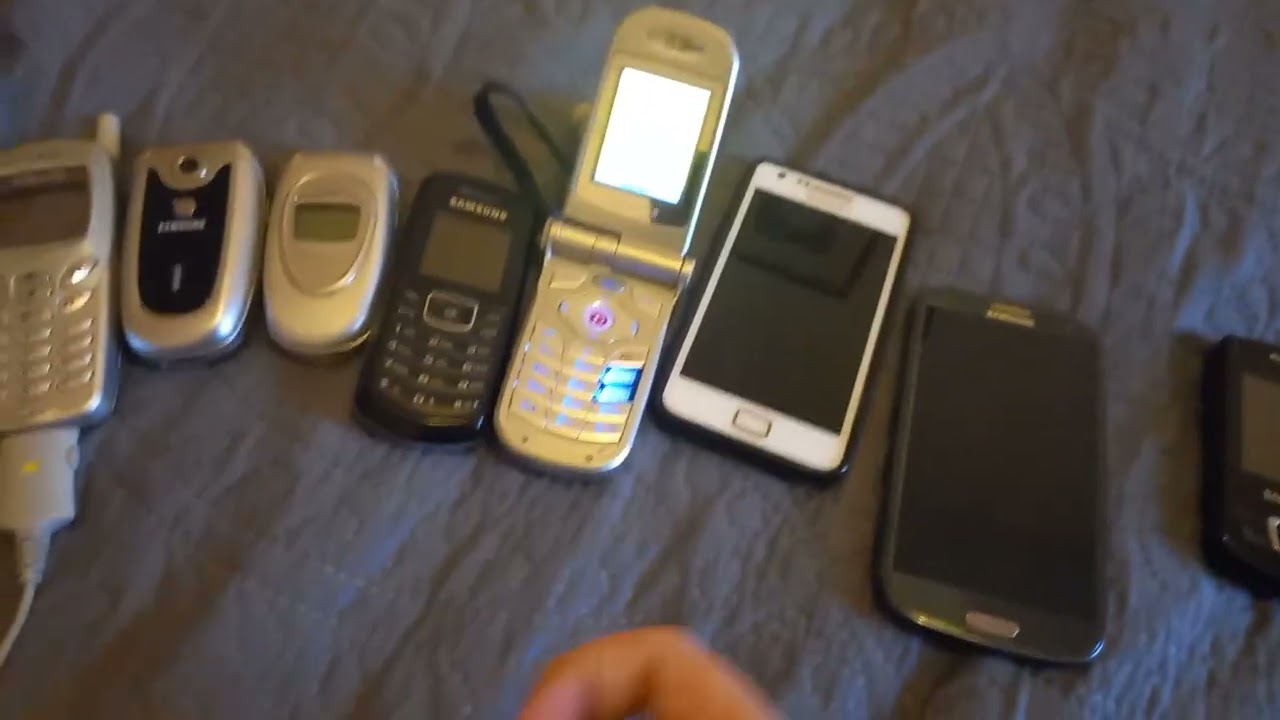 My samsung phones collection