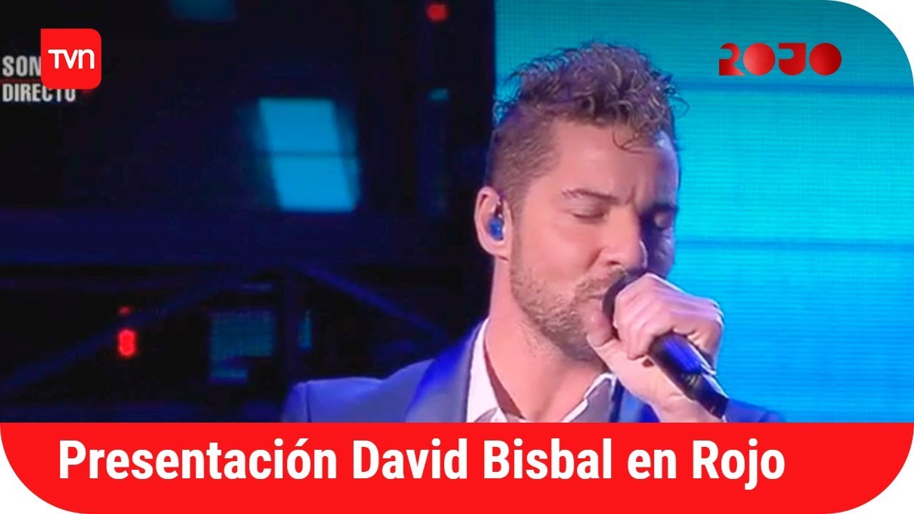 David Bisbal interpretó sus canciones en exclusiva para Rojo | Rojo