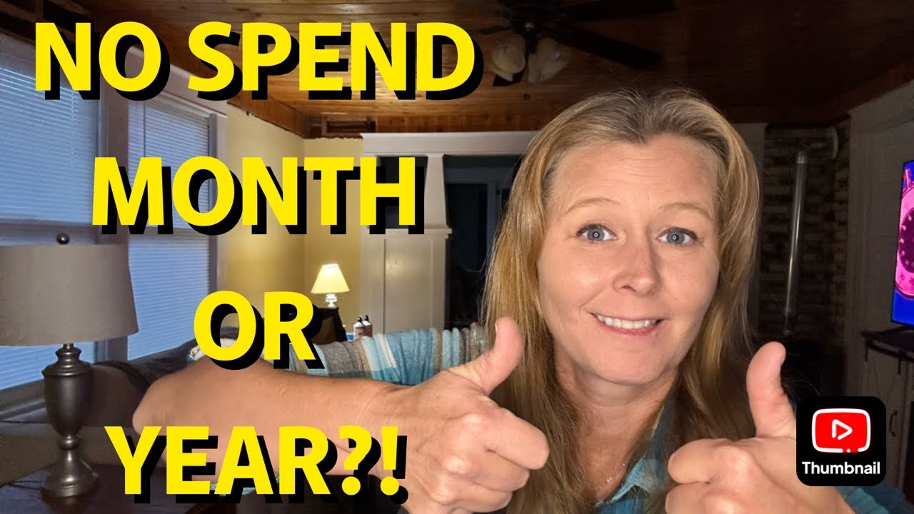 GET READY FOR NO-SPEND JANUARY.....OR NO-SPEND 2024?