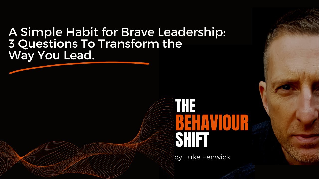 A Simple Habit for Brave Leadership 🚀:  3 Questions To Transform the Way You Lead