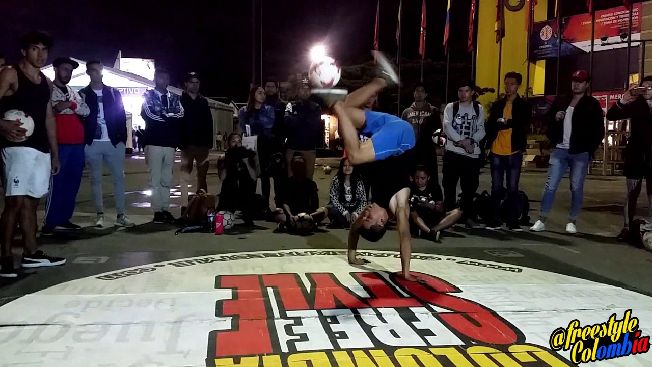 Semifinal 1 (Javier Paz vs Andres Mesa) ArtBall F&uacute;tbol Freestyle Nacional - SportFest 2019