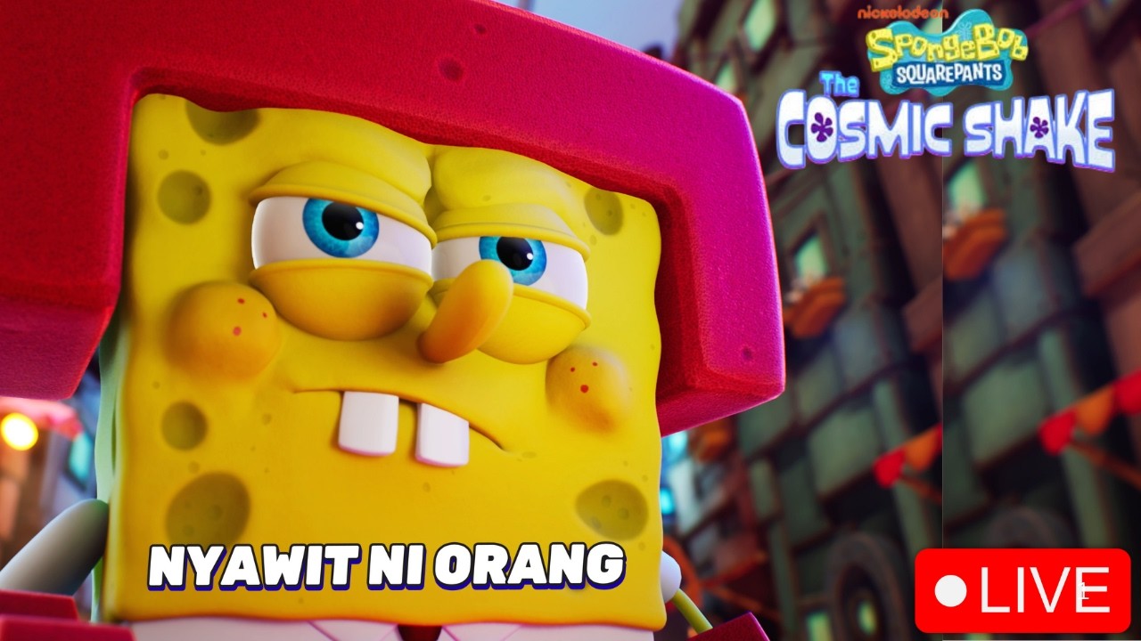 🔴 SPONGEBOB MASUK DIMENSI LAIN?! 🌌 The Cosmic Shake LIVE!🔥