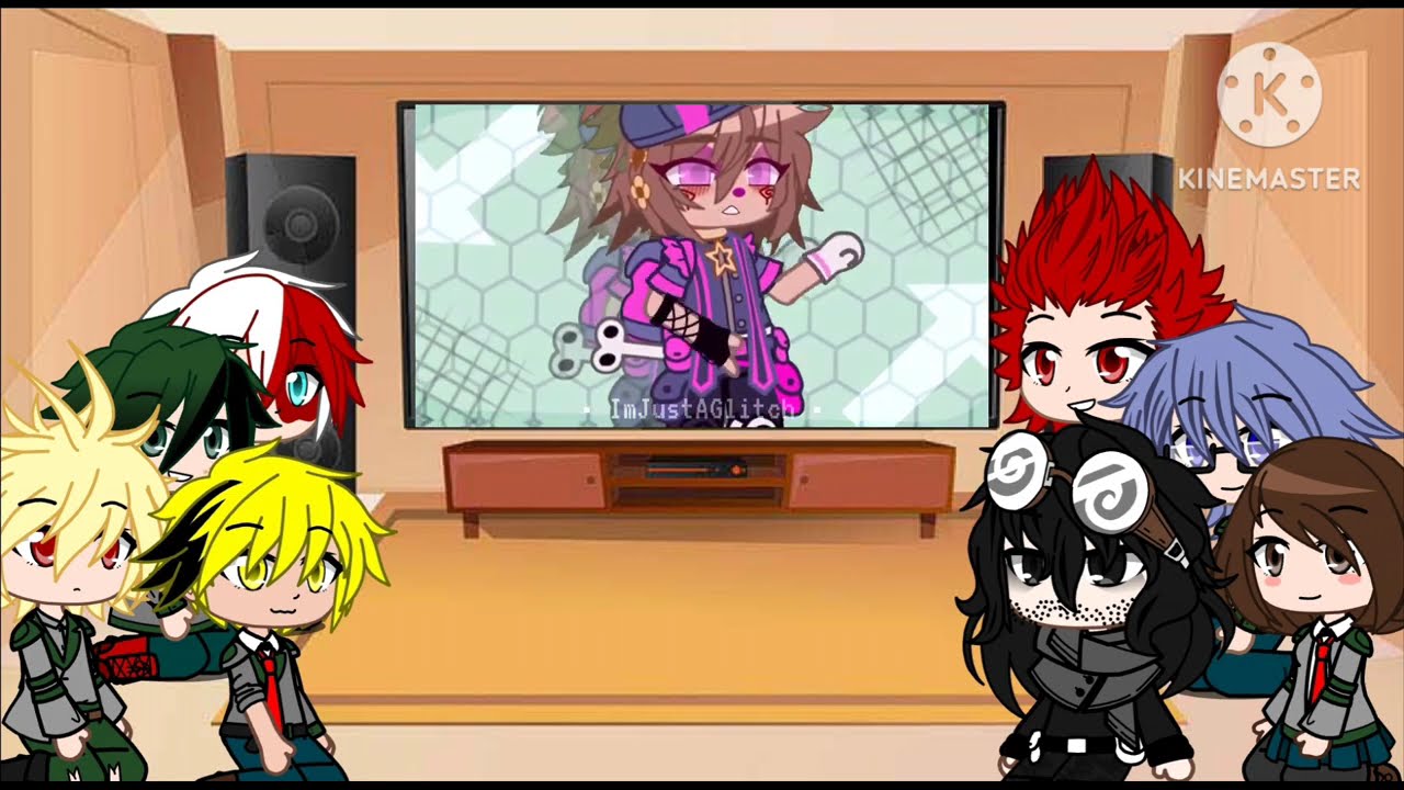 MHA React to FNAF | Part 2 of Micheal meets MHA | Credit to @dawniidev