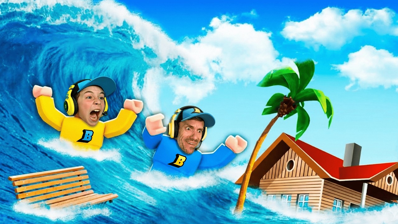 SOBREVIVA AOS DESASTRES NATURAIS NO ROBLOX - Brancoala Games