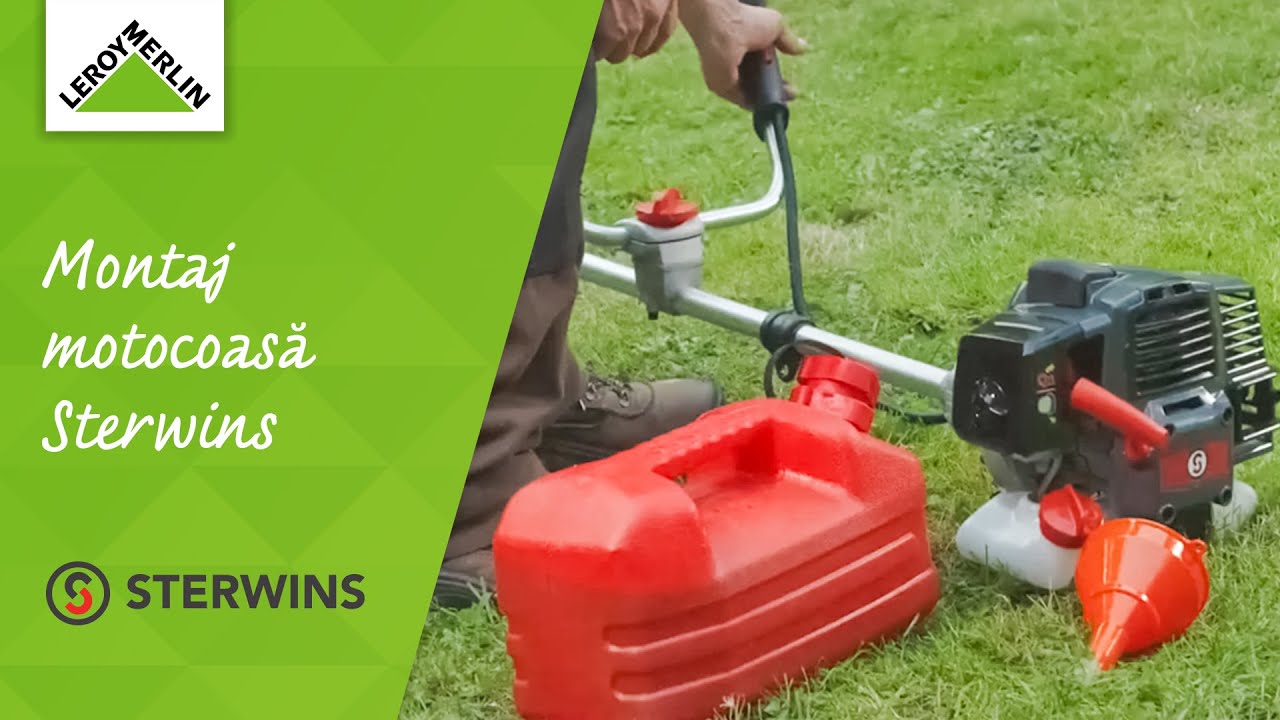 Tutorial VIDEO -  Montaj Motocoasa STERWINS