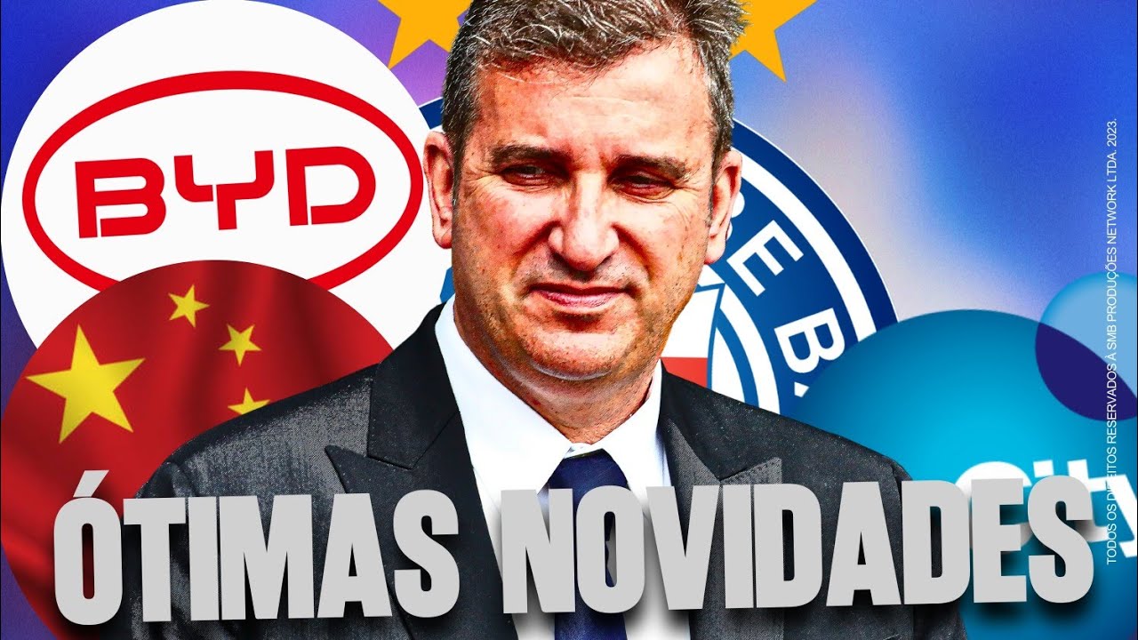 😱 NOVIDADES URGENTES E MUITO BOAS: BAHIA VAI PARA A CHINA! BYD DEVE SER NOVO PATROCINADOR MASTER!