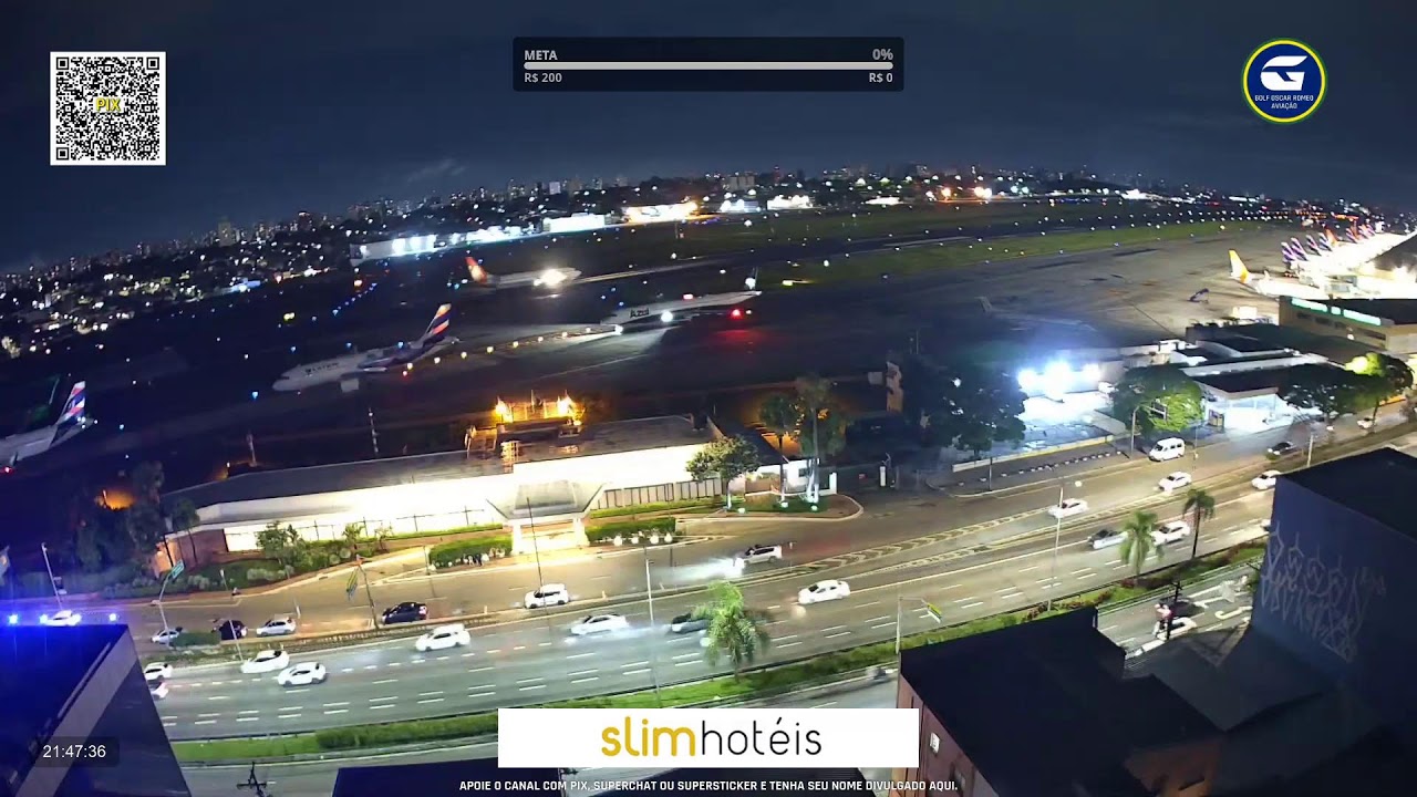 SBSP LIVE #3 - Aeroporto de São Paulo AO VIVO - CGH Airport - 25/01 Manhã