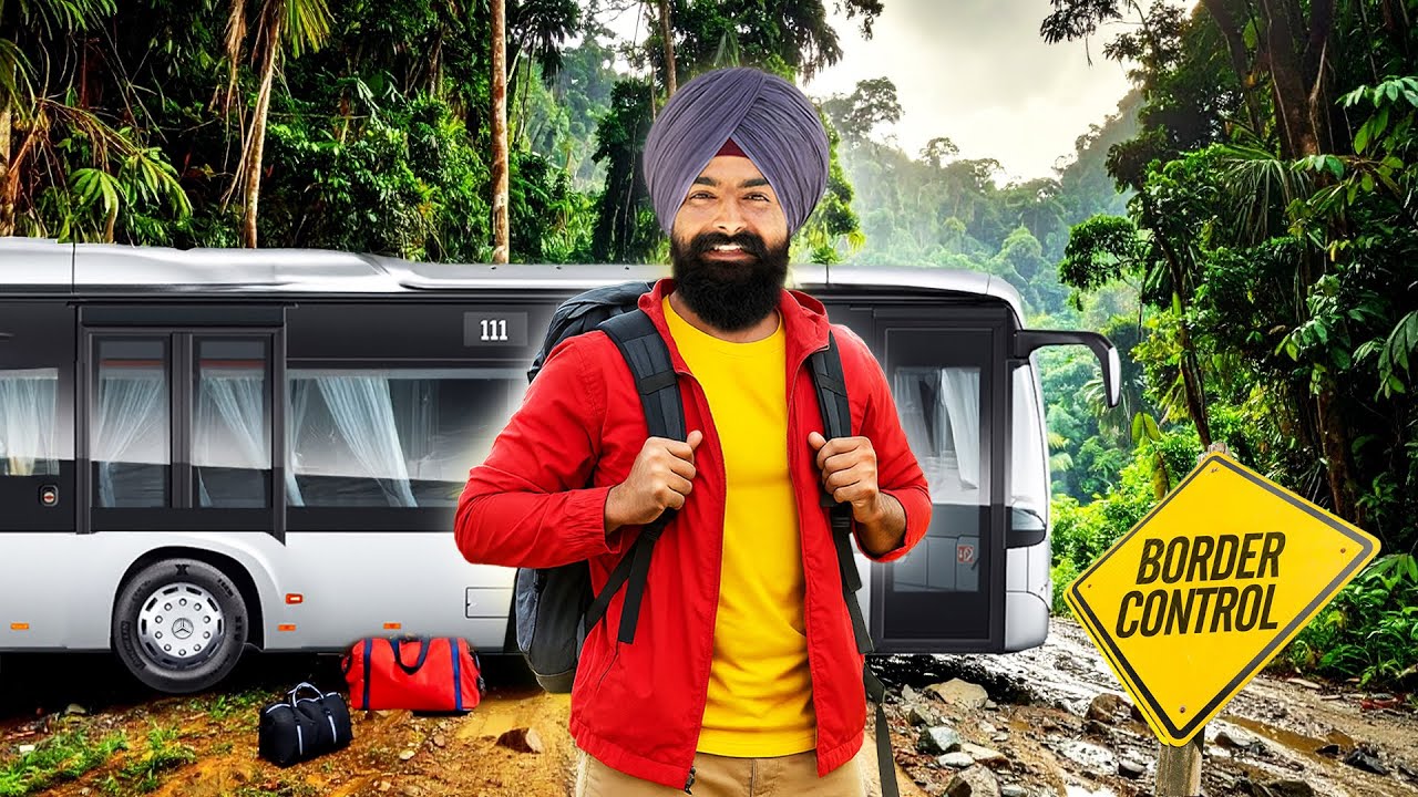 ਬ੍ਰਾਜ਼ੀਲ ਡੰਕੀ ਰੂਟ ਤੇ ਪਹਿਲੇ ਦਿਨ 30 ਘਟੇ🇧🇷 Long Bus On Dunkey Root of Brazil (Vlog-3)