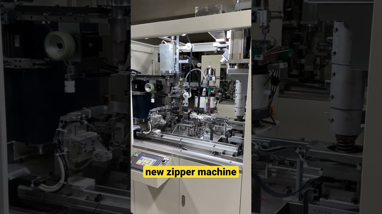 New zipper machine #zippermachine