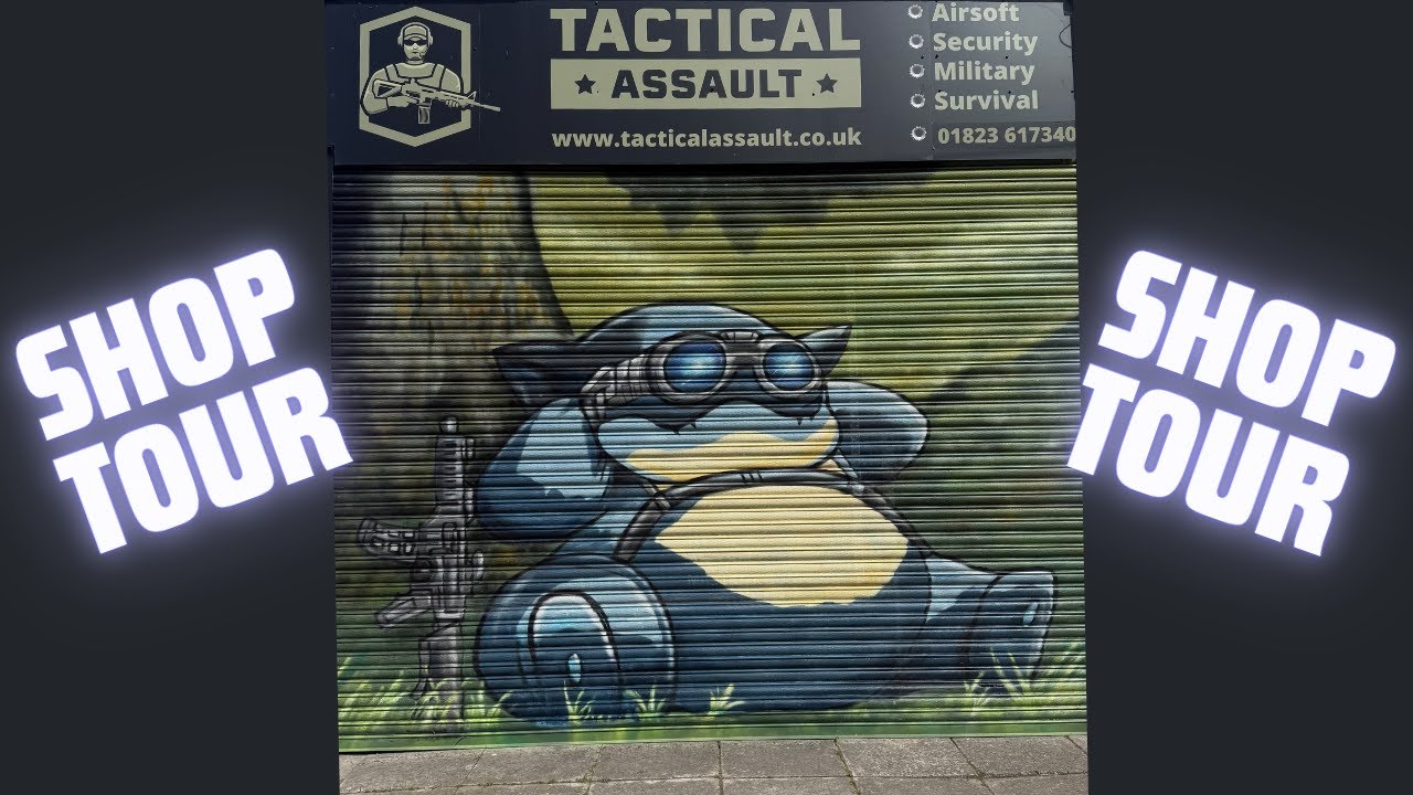 Tactical Assault Shop Tour | Airsoft Gear, Rifles & Surplus in Taunton Somerset