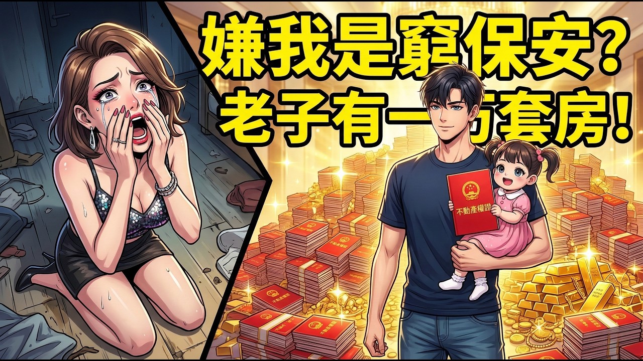 ❤️國民女神的私生女上門叫爸！千萬男粉崩潰脫粉，包租公白撿個頂流明星老婆！#短劇