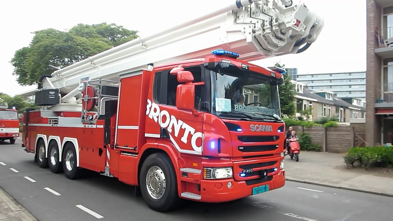 Brandweer auto parade – voor kinderen