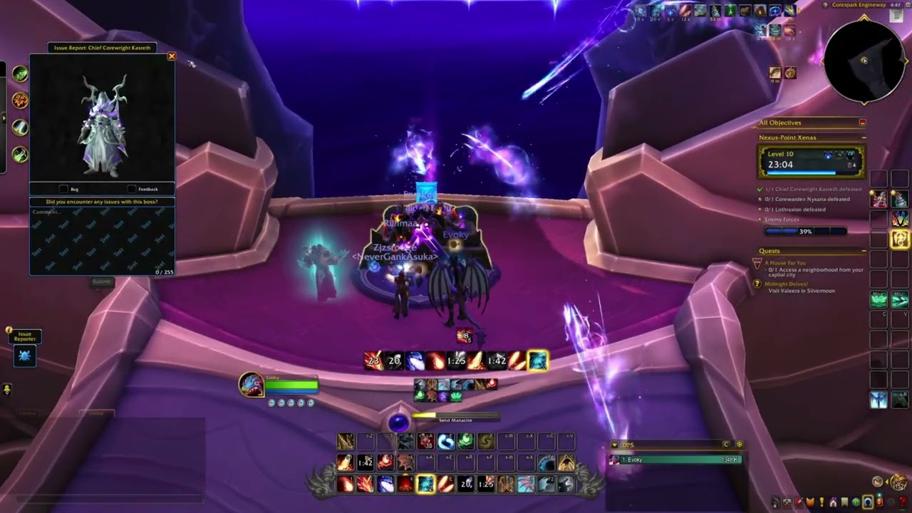 WOW Midnight Beta: Nexus-Point Xenas +10 TIMED | Devastation Evoker POV