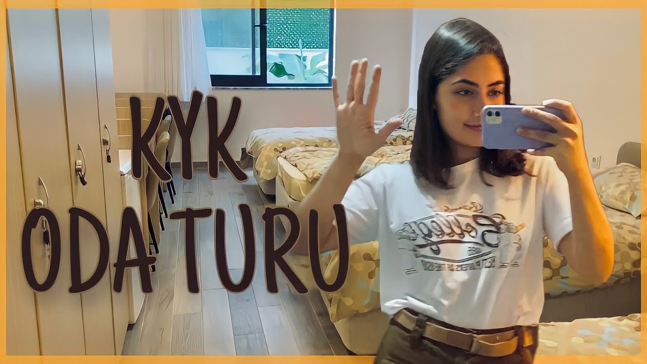 KYK ODA TURU | Sınırlı alanları nasıl değerlendirdim? - Alanya Terken Hatun Kız Yurdu D blok