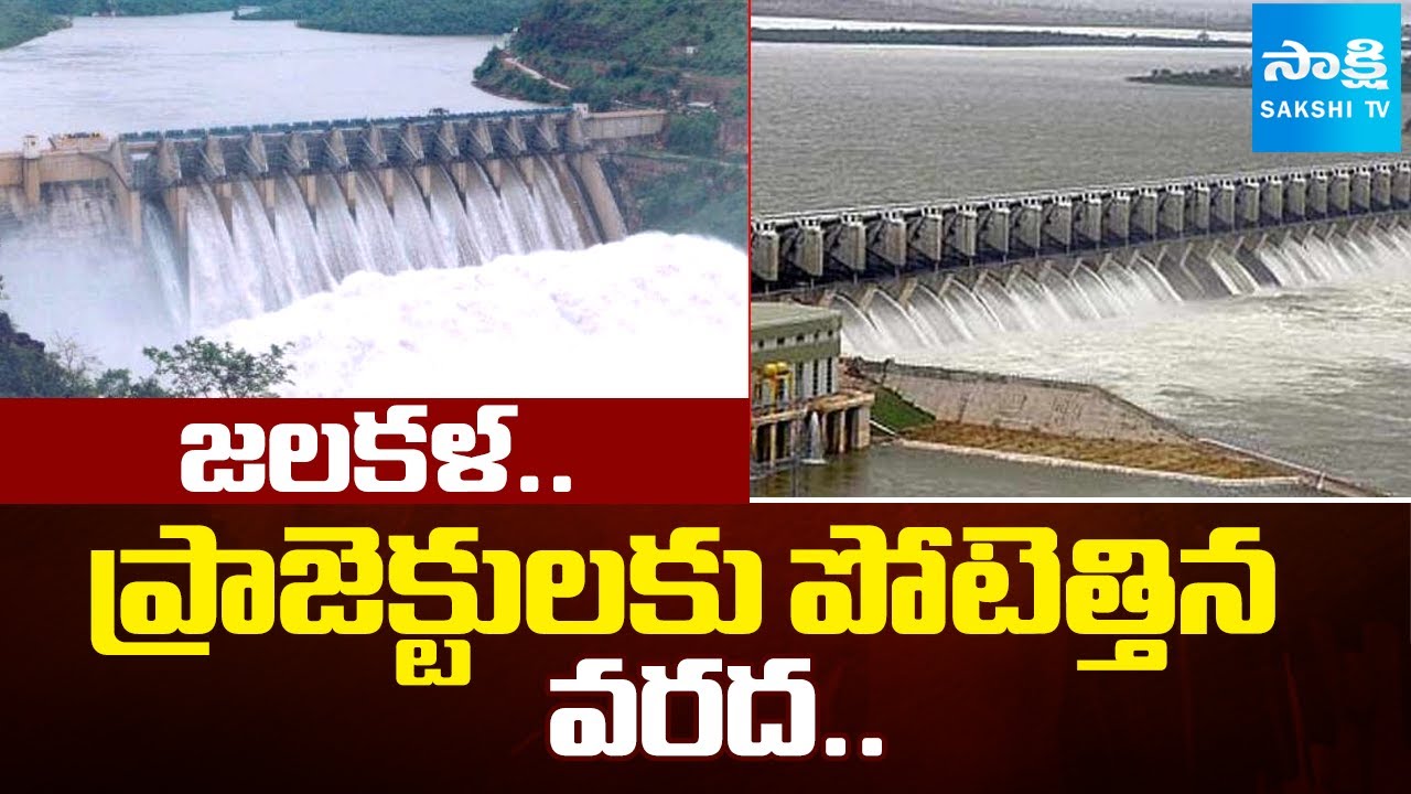 జలకళ.. | Water Levels In Reservoirs | Heavy Rains In AP and Telangana | @SakshiTV