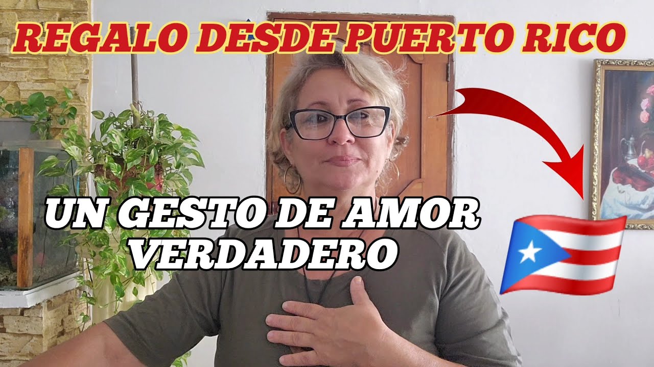 ASÍ AYUDA UNA AMIGA DE PUERTO RICO A UNA FAMILIA EN CUBA /UN GESTO QUE VALE ORO #cuba #puertorico