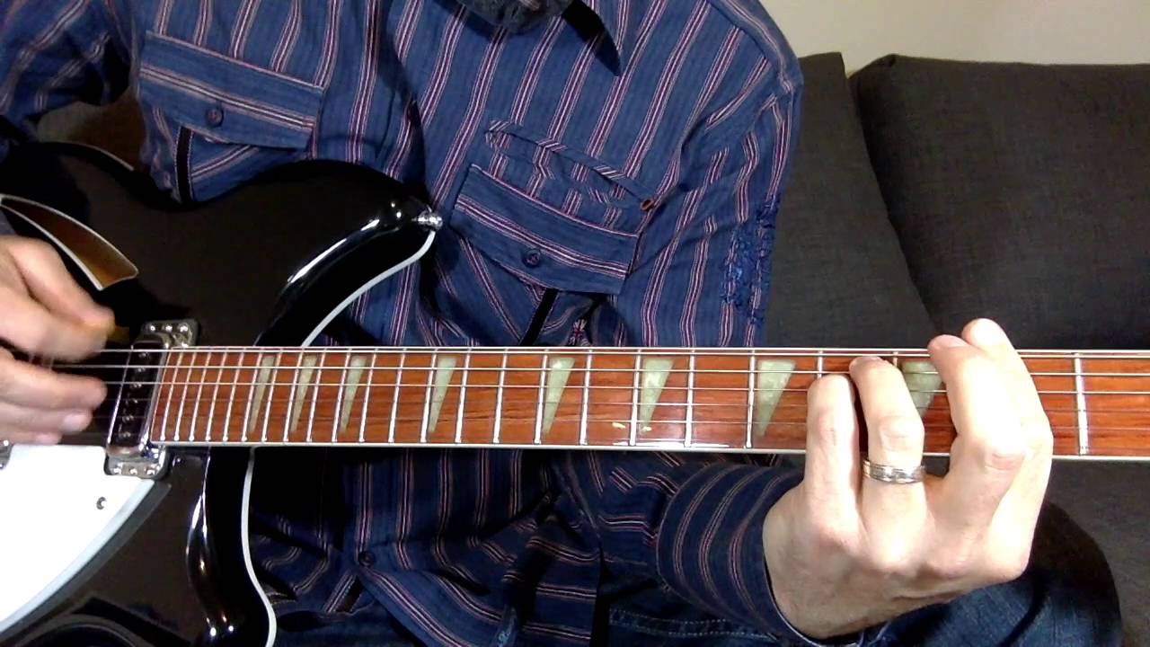 Burning Down guitar lesson REM