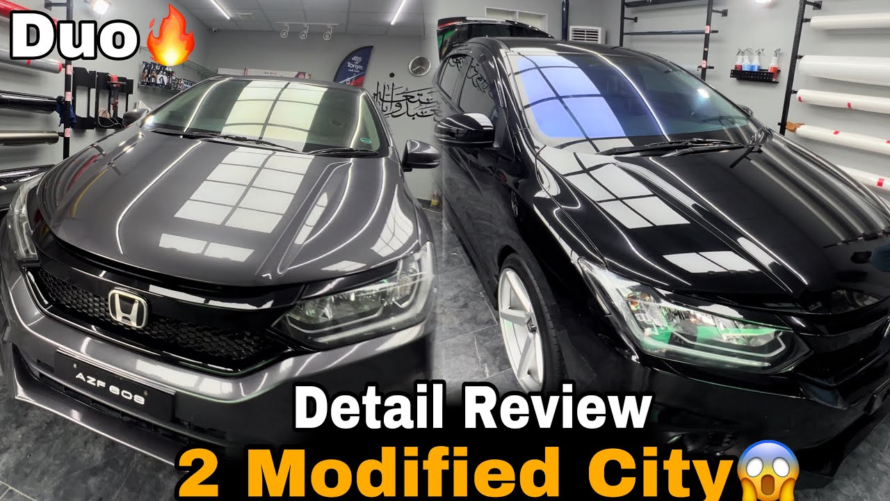 Two Modified Honda City🔥Complete Detail Review😍