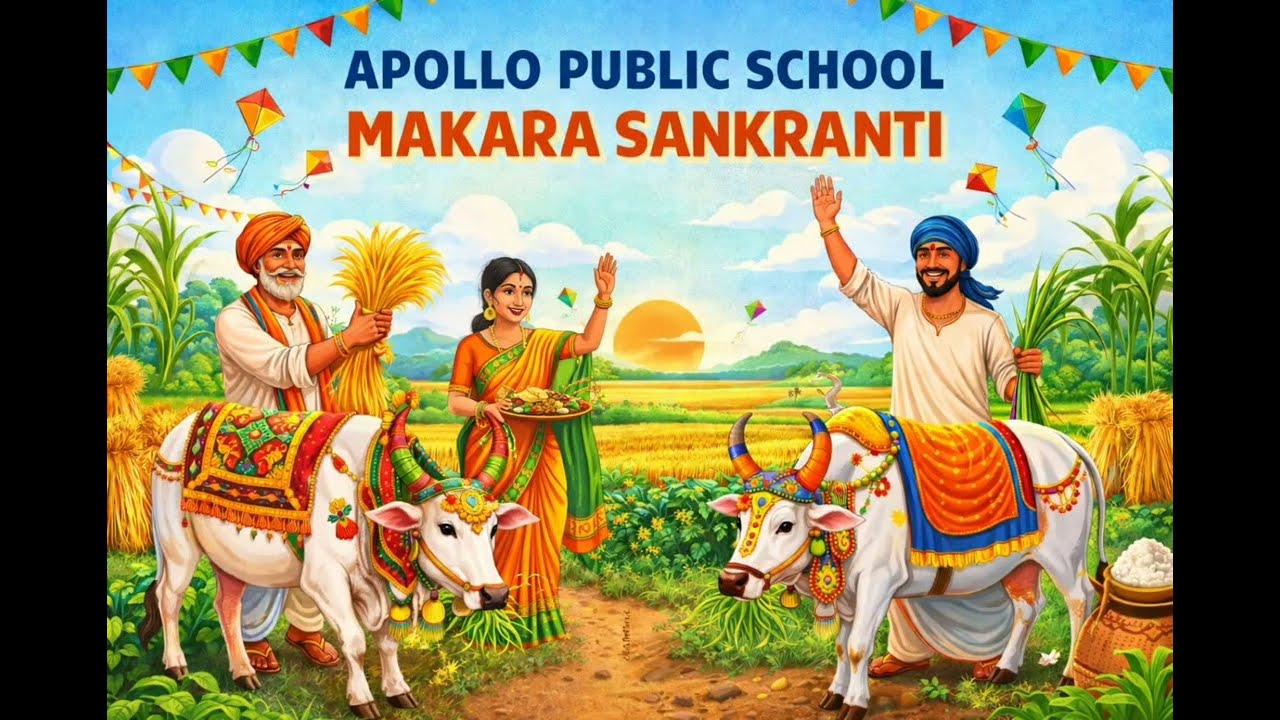 Makar Sankranti | APOLLO PUBLIC SCHOOL | Bengaluru | #bestschoolinbengaluru #education #viral #fyp