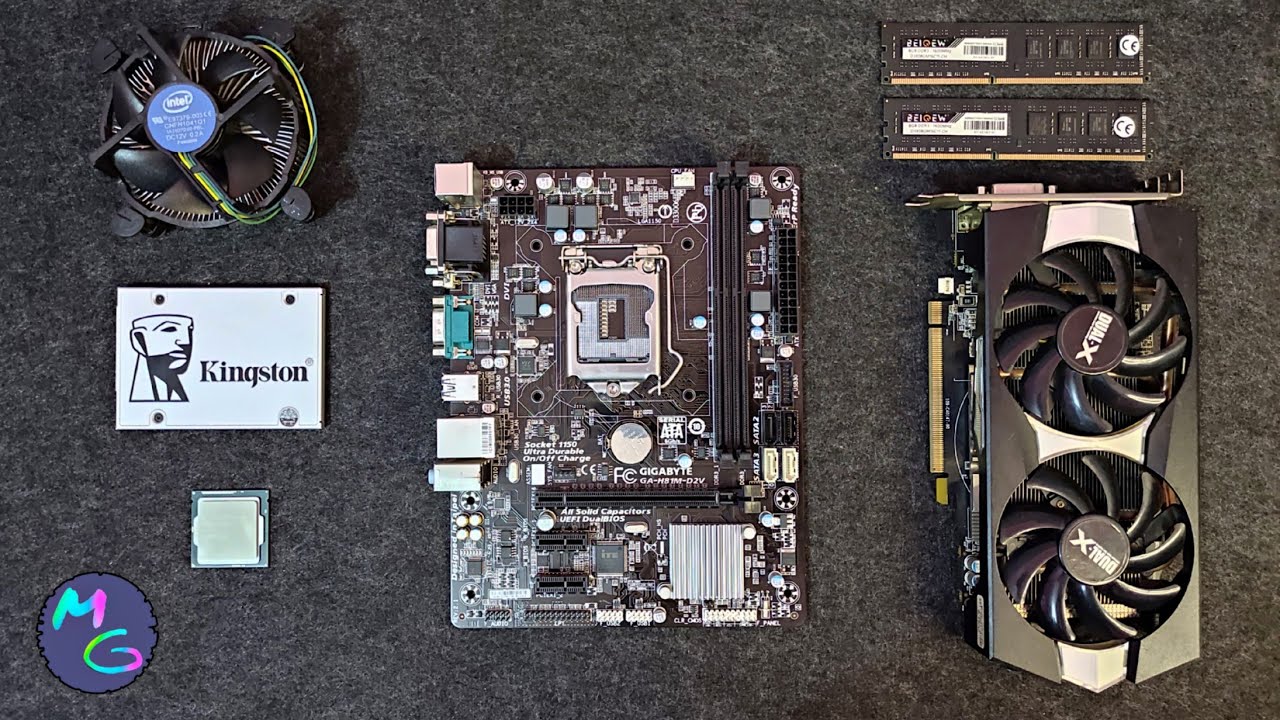 I5 4460 + R9 270X 2GB Low Budget PC Build
