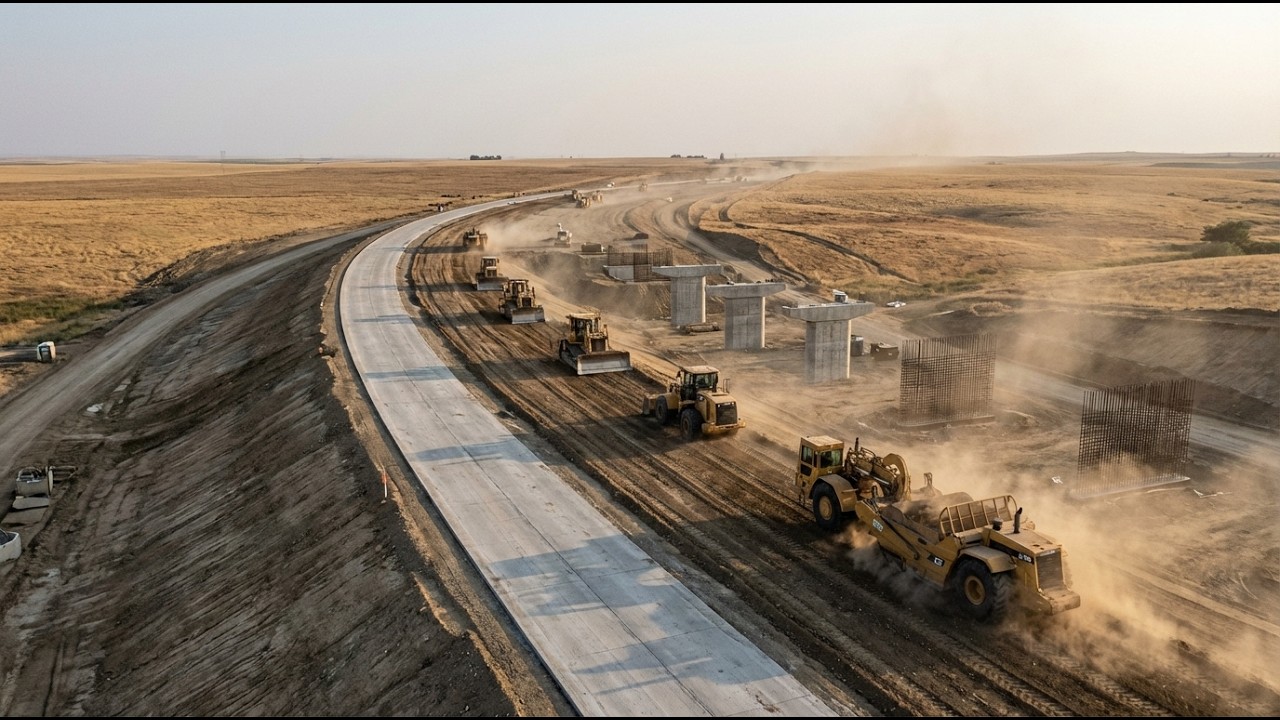 The Machine That Built the Interstate Highway System — and How It Almost Didn't Exist
