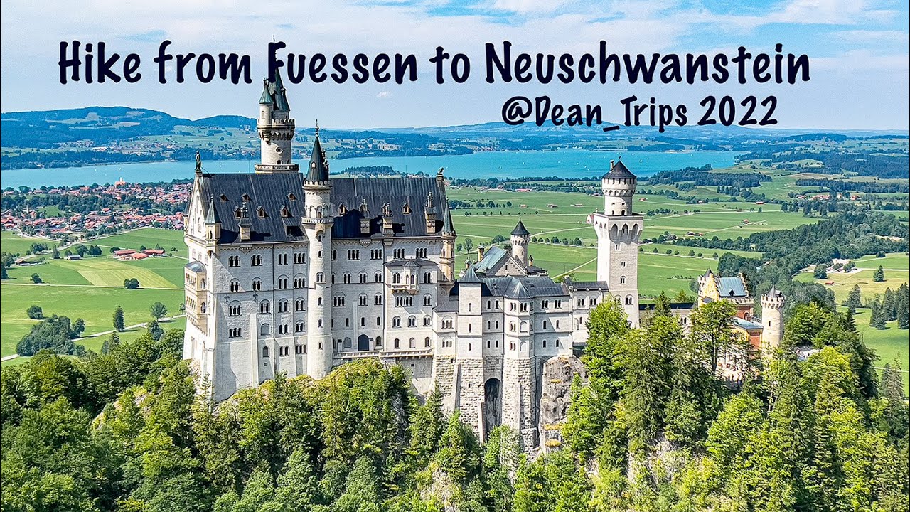 Füssen, Germany Walk and Hike to Neuschwanstein