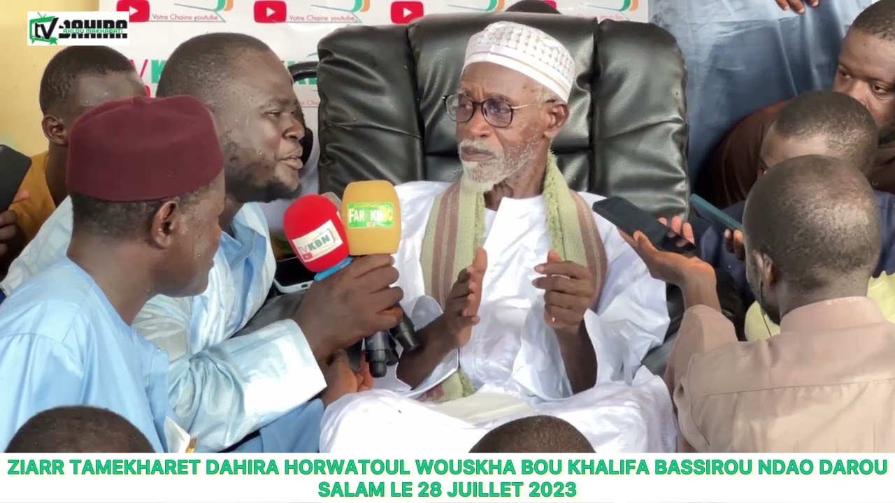 wakhtanou Khalifa Bassirou Ndao ziarr tamekharet 2023 À darou salam