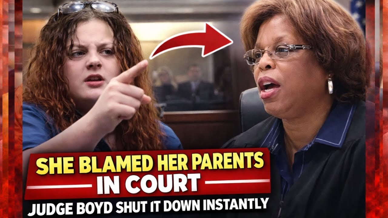 “Teen Blames Parents for Her Crimes | Judge Boyd Delivers a Reality Check”