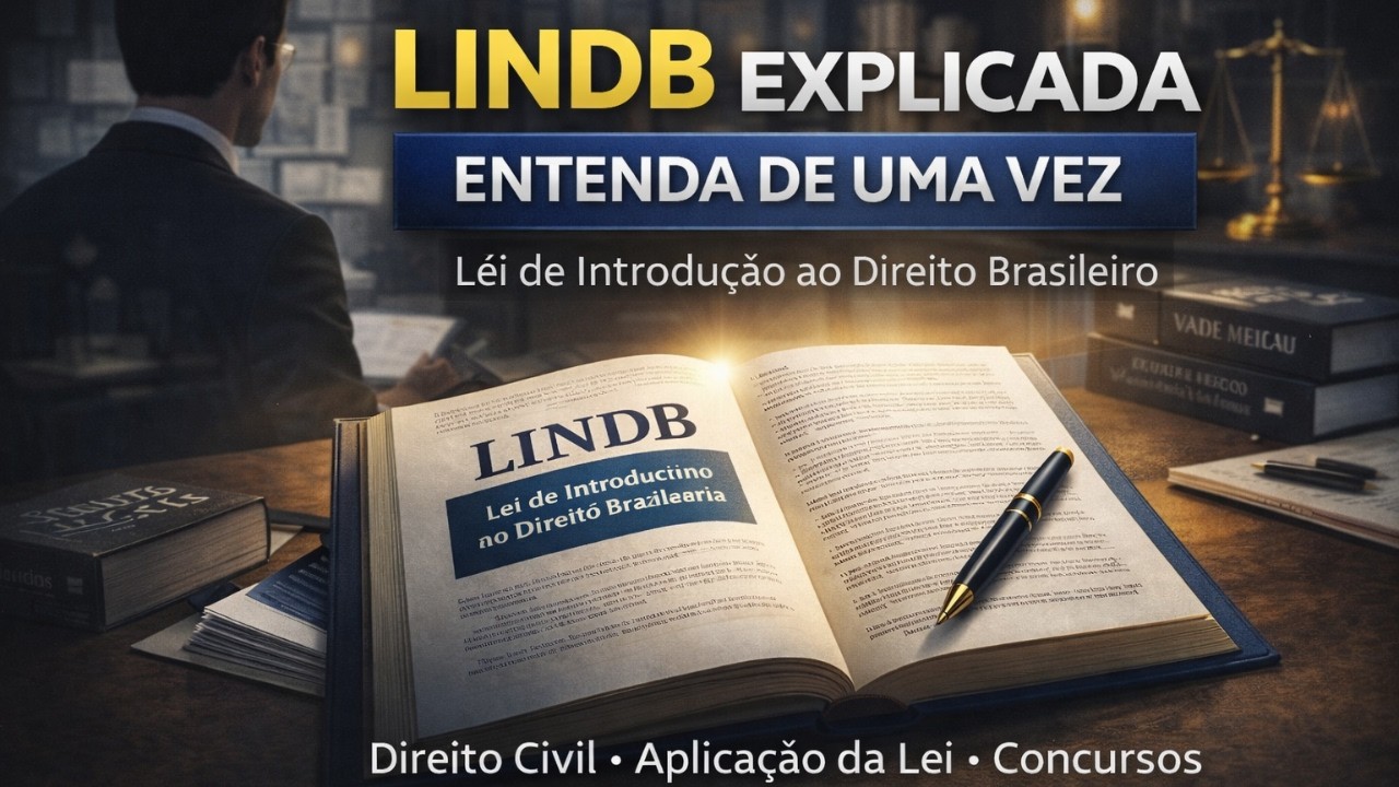 Aprenda LINDB de Uma Vez por Todas – Direito Civil para Concursos