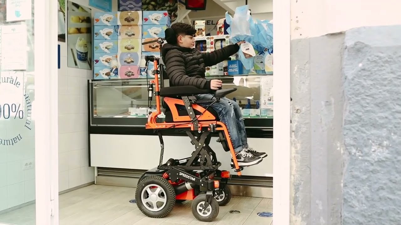Neatech - Speedstar - Carrozzina Elettrica per Esterni - Outdoor Electric Wheelchair