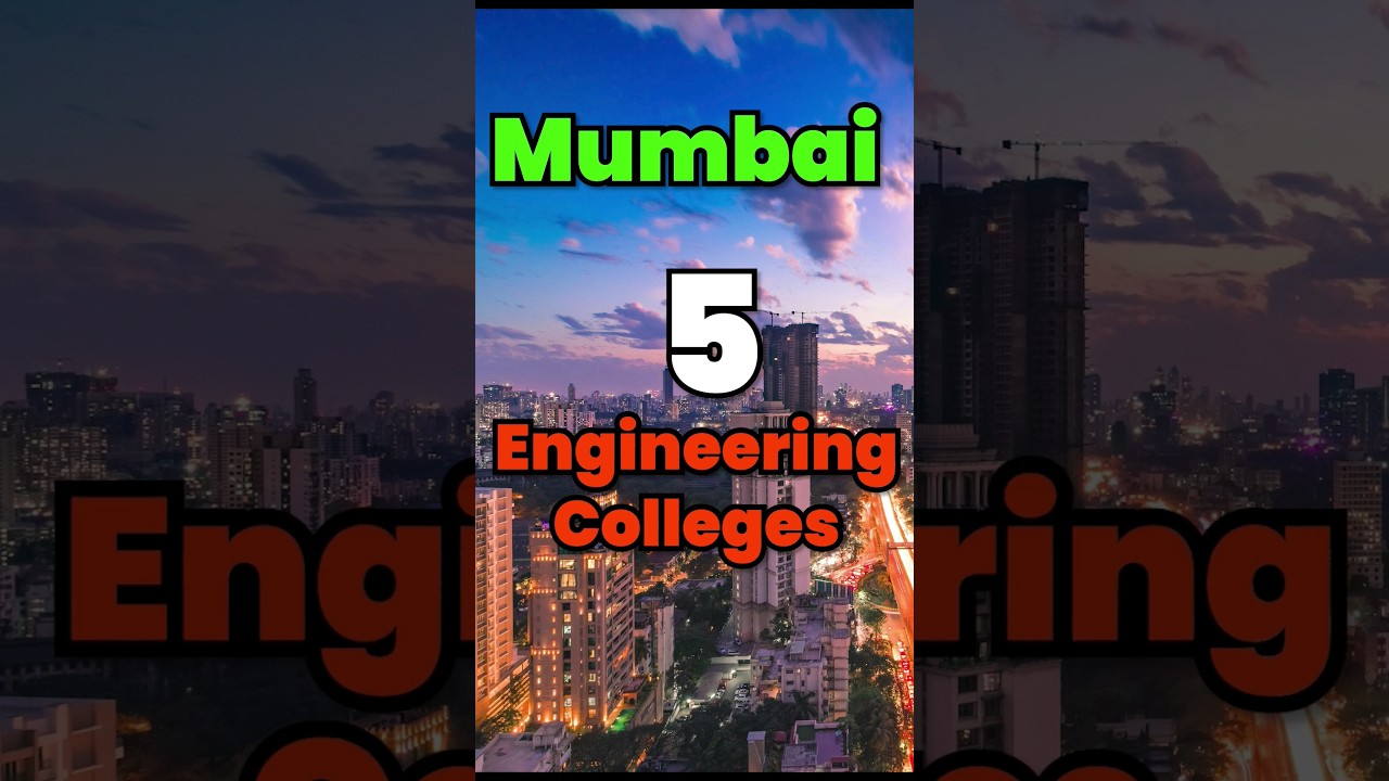 Top 5 BTech Colleges in Mumbai✅💪#shorts #mumbai #btech #btechcollege #colleges #engineering